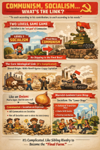 ideological journey through socialism and communism