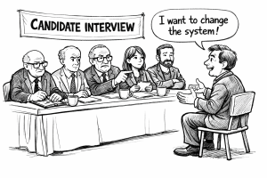 Candidate interview