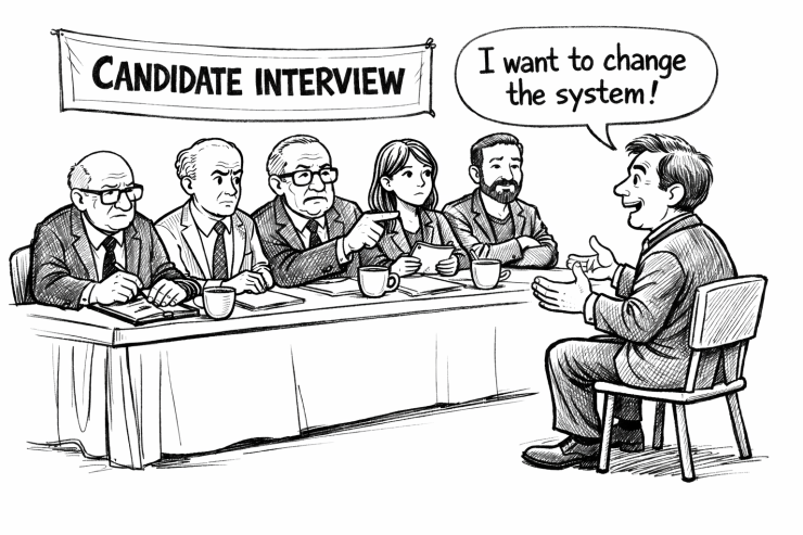 Candidate interview